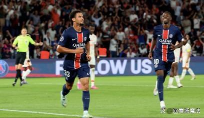 巴黎圣日耳曼主场大捷，球员赛后激动庆祝胜利，环境网络内容地区看到.的简单介绍